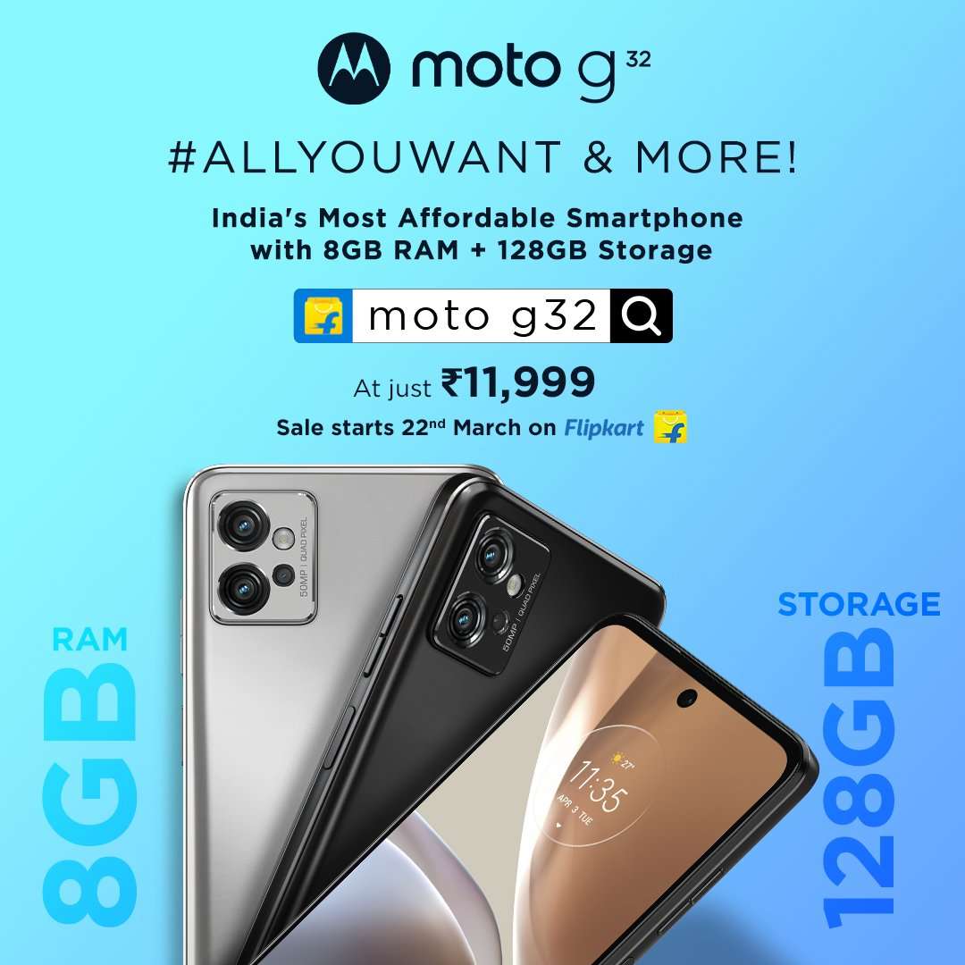 Moto g32 launch